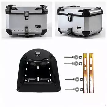 Кронштейн заднего багажника мотоцикла Многоцелевая монтажная базовая пластина Удобный Устойчивый