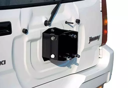 Кронштейн запасного колеса JAOS Jimny JB23 серии B320512 чёрный