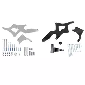 Кронштейн змеевика двигателя, простая установка, алюминиевый сплав, прямая замена для двигателей внедорожников 4,8 л, 5,3 л, 6,0 л, 6,2 л серебряный