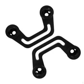 Кронштейны для крепления фонарей из алюминиевого сплава для JL чёрный