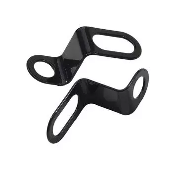 Кронштейны для мотоциклетных ламп Крепление для фонарей указателей поворота Крепление для фар Крепление для вилки мотоцикла Лампы One Size чёрный