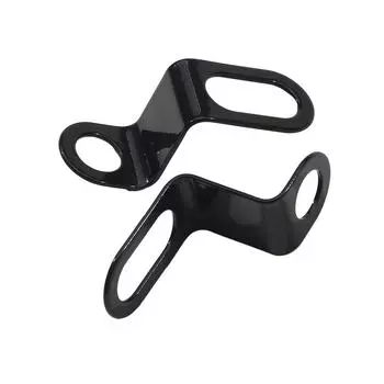 Кронштейны для мотоциклетных ламп Крепление для фонарей указателей поворота Крепление для фар Крепление для вилки мотоцикла Лампы One Size чёрный