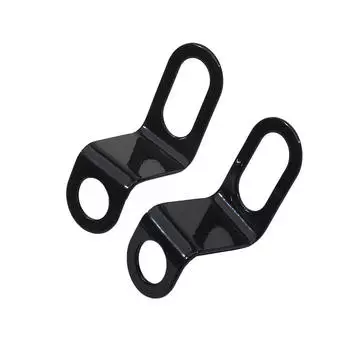 Кронштейны для мотоциклетных ламп Крепление для фонарей указателей поворота Крепление для фар Крепление для вилки мотоцикла Лампы One Size чёрный