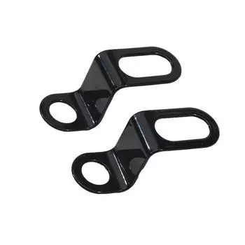 Кронштейны для мотоциклетных ламп Крепление для фонарей указателей поворота Крепление для фар Крепление для вилки мотоцикла Лампы One Size чёрный