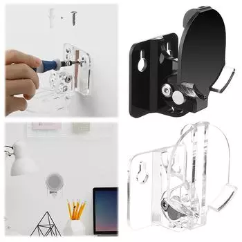 Кронштейны для настенного крепления динамиков Акриловый держатель для динамиков для Sony SRS-XB13/XB100 Transparent