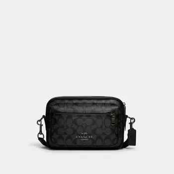 Кроссбоди Coach Elias из канвы Signature