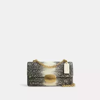 Кроссбоди Coach Eliza Flap золотистый натуральный