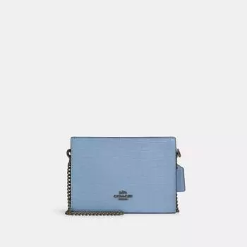 Кроссбоди Coach Slim Crossbody цвет василек.