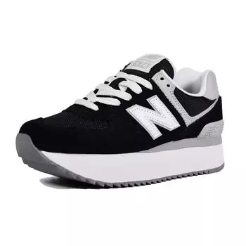 КРОССОВКИ NEW BALANCE WL574ZSA см 574+ 24.0 [предмет] чёрный