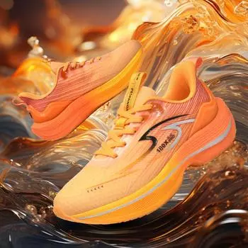 Кроссовки 2024 Новые легкие эластичные удобные дышащие туфли для влюбленных 36 чёрный