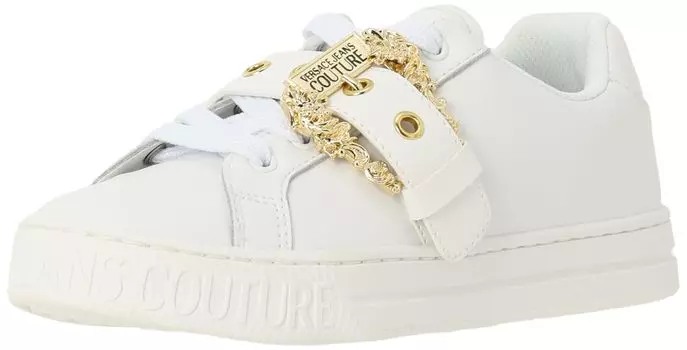 Кроссовки 71VA3SK9 ZP015 VERSACE JEANS COUTURE Белые см [Versace] Женские 22.0 [Товар] белый