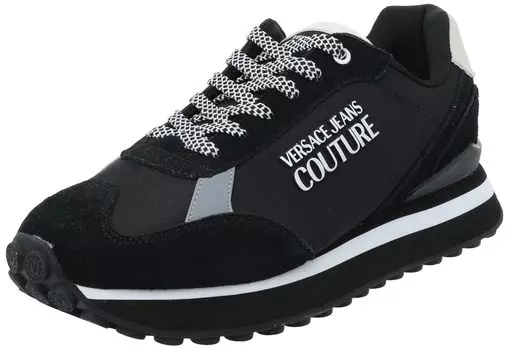Кроссовки 71YA3SE2 ZP043 VERSACE JEANS COUTURE Черные см [Versace] Мужские 27.0 [Товар] чёрный