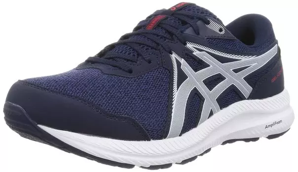 Кроссовки 7 Водонепроницаемая модель Доступно 400 см 4E [Asics] GEL-CONTEND Мужские (Полночь/Пьемонтский серый) +27,5