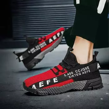 Кроссовки Academia, роскошные дизайнерские рабочие туфли с эластичными шнурками для мужчин, обувь Spotr, мужские мокасины с нескользящей подошвой, мужские теннисные 35 красный