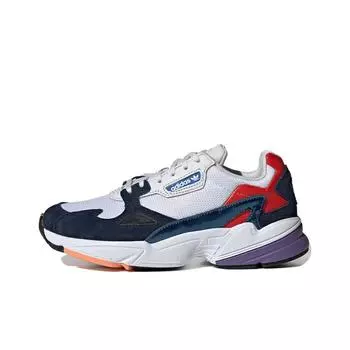 кроссовки adidas Falcon Crystal White Collegiate Navy (W) Gray/Blue CG6246