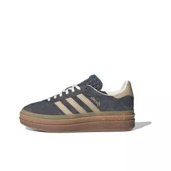 кроссовки adidas Gazelle Bold Grey Magic Beige Gum (Women s) IE0428