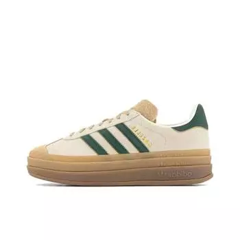 кроссовки adidas Gazelle Bold Magic Beige Collegiate Green (Women s) ID7056