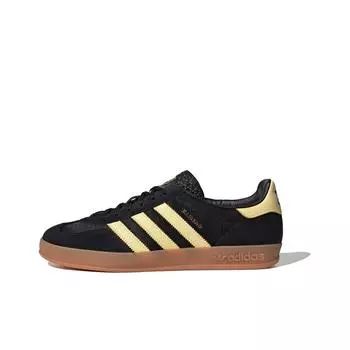 кроссовки adidas Gazelle Indoor Black Almost Yellow Gum IG4999