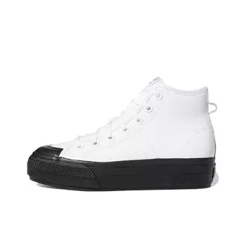 кроссовки adidas Nizza RF Platform Mid White Black (Women s) FY7606