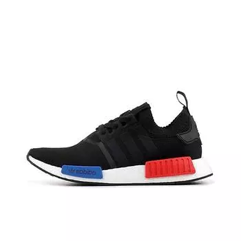 кроссовки adidas NMD R1 Life casual shoes Unisex Core Black Lush Red (2015/2017) S79168