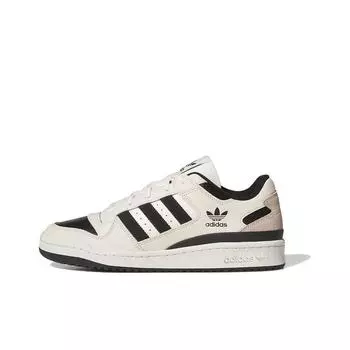 кроссовки adidas originals Forum Low CL Wonder White Black IG3901