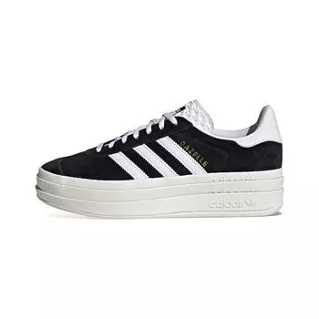 кроссовки adidas originals Gazelle Bold Core Black White (Women s) HQ6912