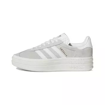 кроссовки adidas originals Gazelle Bold Grey White (Women s) HQ6893