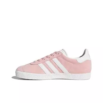 кроссовки adidas originals Gazelle J Pink/White BY9544