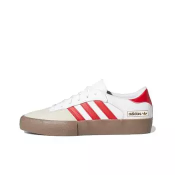 кроссовки adidas originals Matchbreak Super Skate shoes Unisex White/Red FY0507