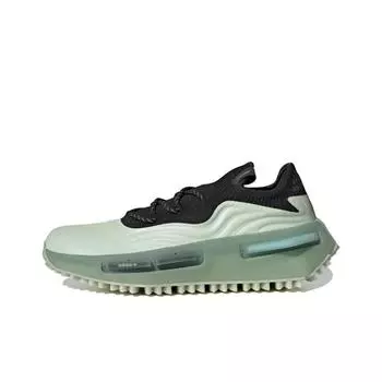кроссовки adidas originals NMD S1 Linen Green Black Life casual shoes Male IE4523