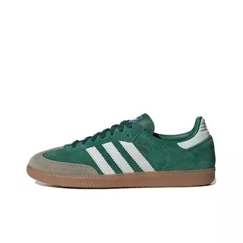 кроссовки adidas originals Samba OG Collegiate Green Gum Grey Toe ID2054
