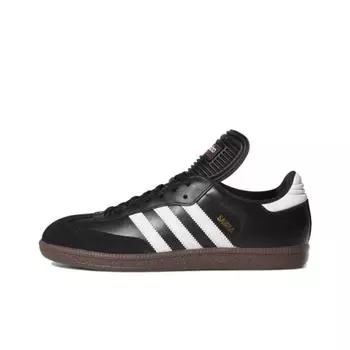 кроссовки adidas originals Samba Skate shoes Male Classic Black White Dark Gum 034563