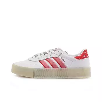 кроссовки adidas originals Sambarose White Red Women s FY3118