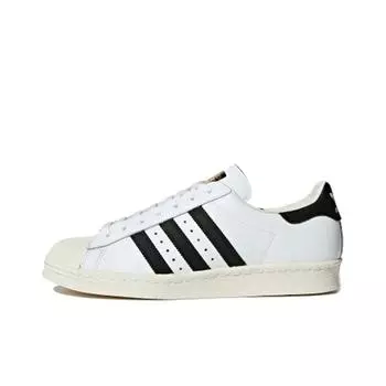 кроссовки adidas originals Superstar 80s White Black (2010) G61070