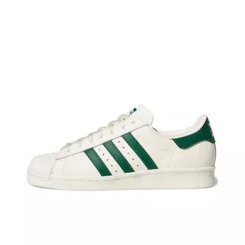 кроссовки adidas originals Superstar 82 White Dark Green GW6011