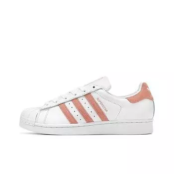 кроссовки adidas originals Superstar Female Orange/White EF9249