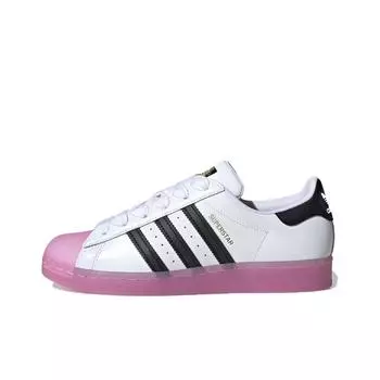 кроссовки adidas originals Superstar White Black Shock Purple (Women s) FW3554