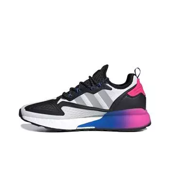 кроссовки adidas originals ZX 2K Boost White Multi Purple Pink FX8835