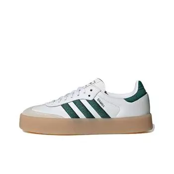 кроссовки adidas Sambae White Collegiate Green Gum ID0440