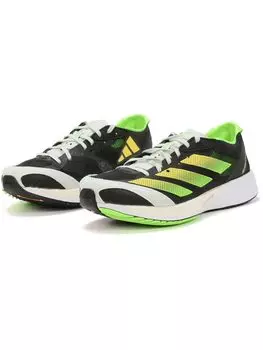Кроссовки Adizero Japan 7 LWE88 Core Green cm [Adidas] женские черные/желтые/солнечные (GY8408) 25,0