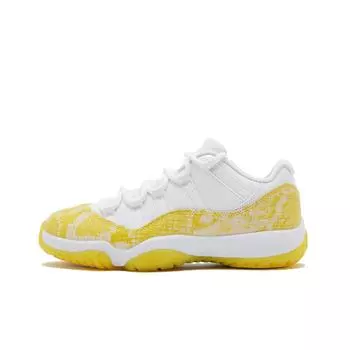 кроссовки Air Jordan 11 Low Yellow Snakeskin AH7860-107