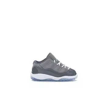 Кроссовки Air Jordan 11 Retro Low BT Cool Grey Baby Средне-серые White-Gunsmoke 505836-003