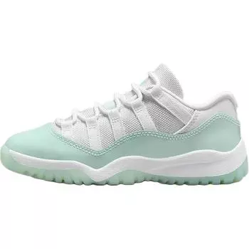 Кроссовки Air Jordan 11 Retro Low PS Igloo Детские Зеленый Белый 580522-103 28