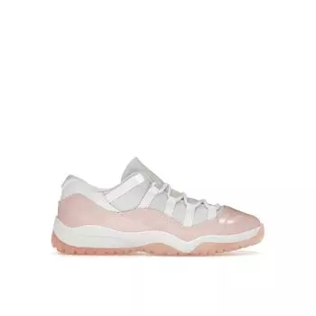 Кроссовки Air Jordan 11 Retro Low PS Legend Розовые детские белые 580522-160 28