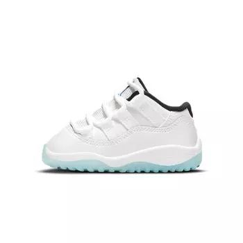 Кроссовки Air Jordan 11 Retro Low TD Legend Blue Baby Белый Черный 505836-117 26