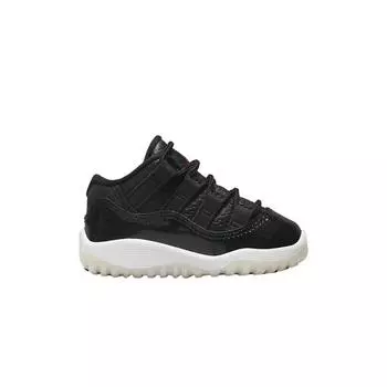 Кроссовки Air Jordan 11 Retro Low TD 72-10 Black White Sail 505836-001