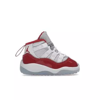 Кроссовки Air Jordan 11 Retro TD Cherry Baby Белый Черный Varsity-Red 378040-116 25