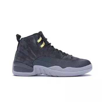 Кроссовки Air Jordan 12 Retro Dark Grey Мужские Dark-Grey-Wolf-Grey 130690-005
