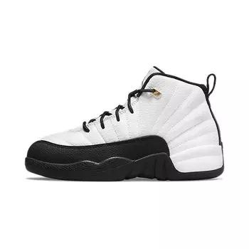 Кроссовки Air Jordan 12 Retro PS Royalty Kids Белый Черный Металлик-Золотой 151186-170 29.5