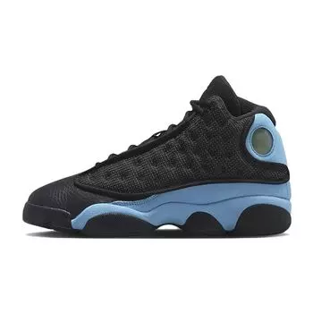 Кроссовки Air Jordan 13 Retro GS Black University Blue Детские Белые 884129-041 36.5